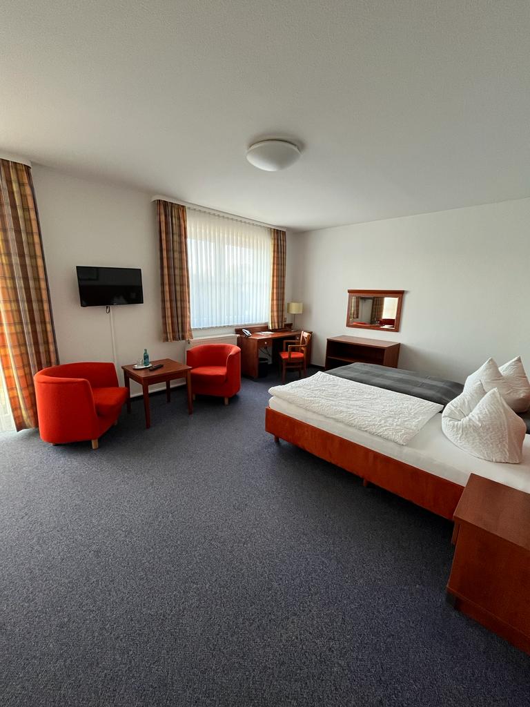 Hotel Am Hafen Havelberg - Doppelzimmer mit Balkon (4)